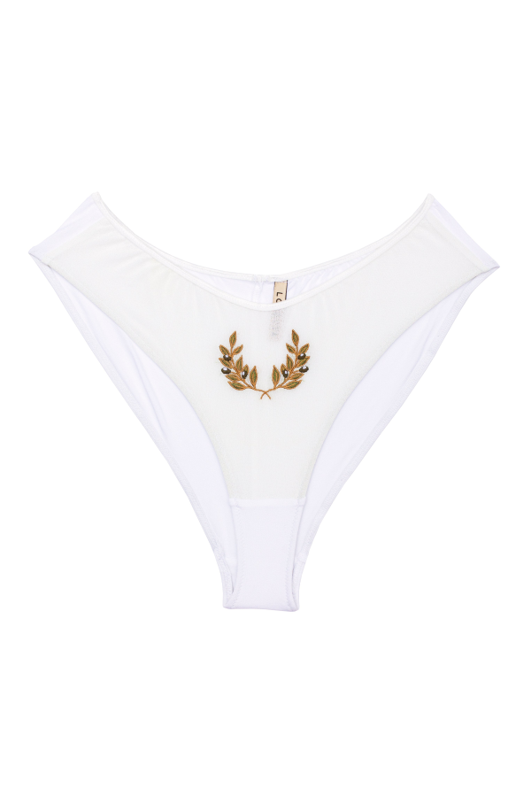 Lorette Lingerie Olympia Brief - White