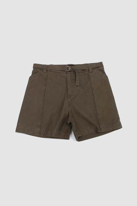 Wales Bonner Wrinkle Linen Xalam Shorts - Black | Garmentory