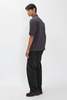 Norse Projects Hengifoss High Waist Heavy Twill Trouser Pant - Black - Thumbnail 3