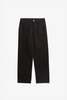 Norse Projects Hengifoss High Waist Heavy Twill Trouser Pant - Black - Thumbnail 4