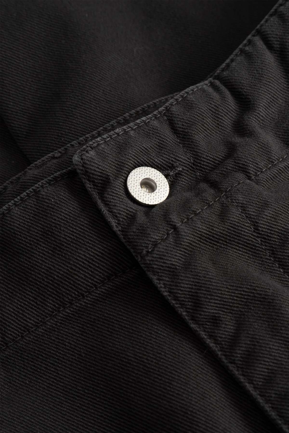Norse Projects Hengifoss High Waist Heavy Twill Trouser Pant - Black - Image 5 of 7