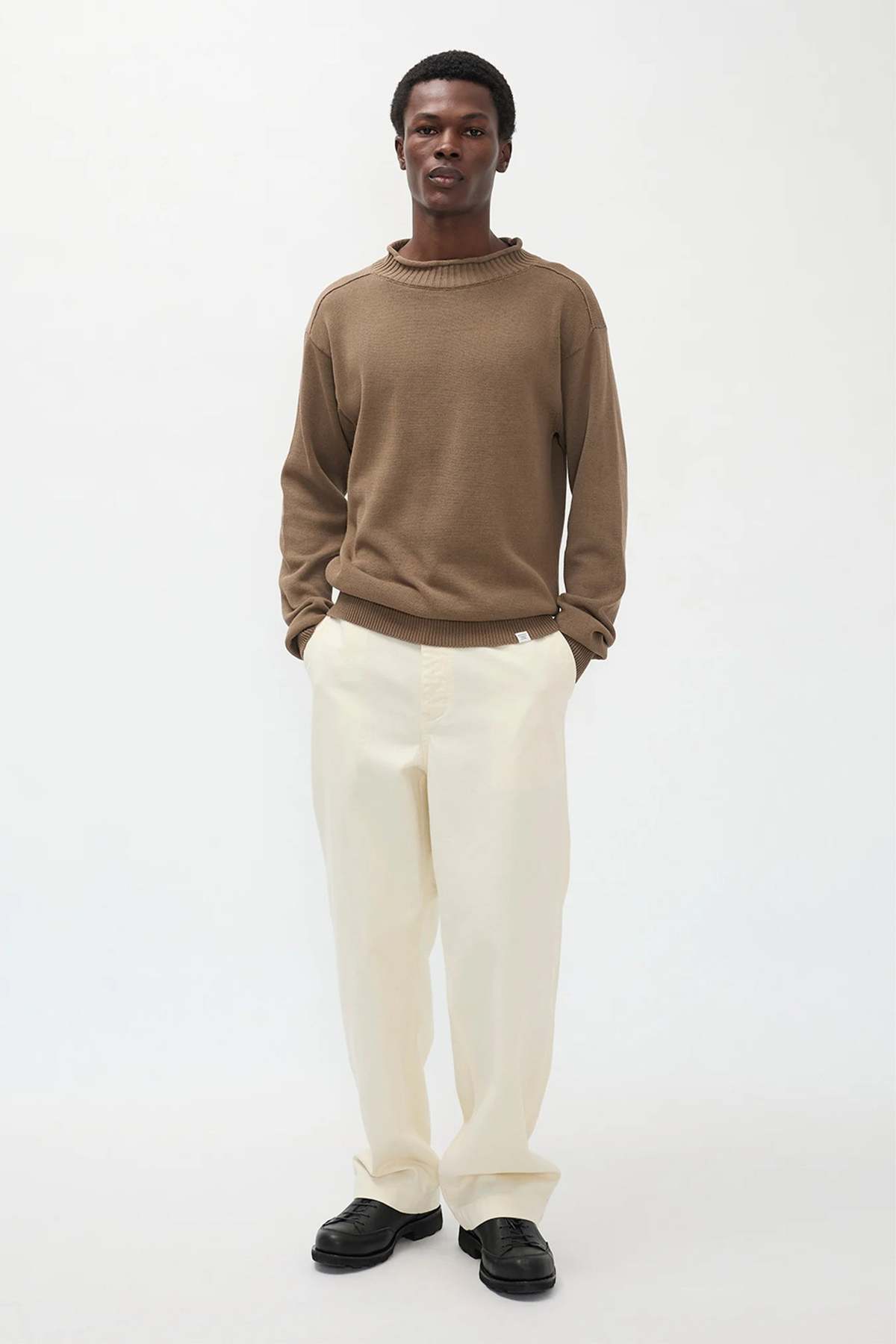 Norse Projects Hengifoss High Waist Heavy Twill Trousers - Image 2 of 8