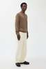 Norse Projects Hengifoss High Waist Heavy Twill Trousers - Thumbnail 3