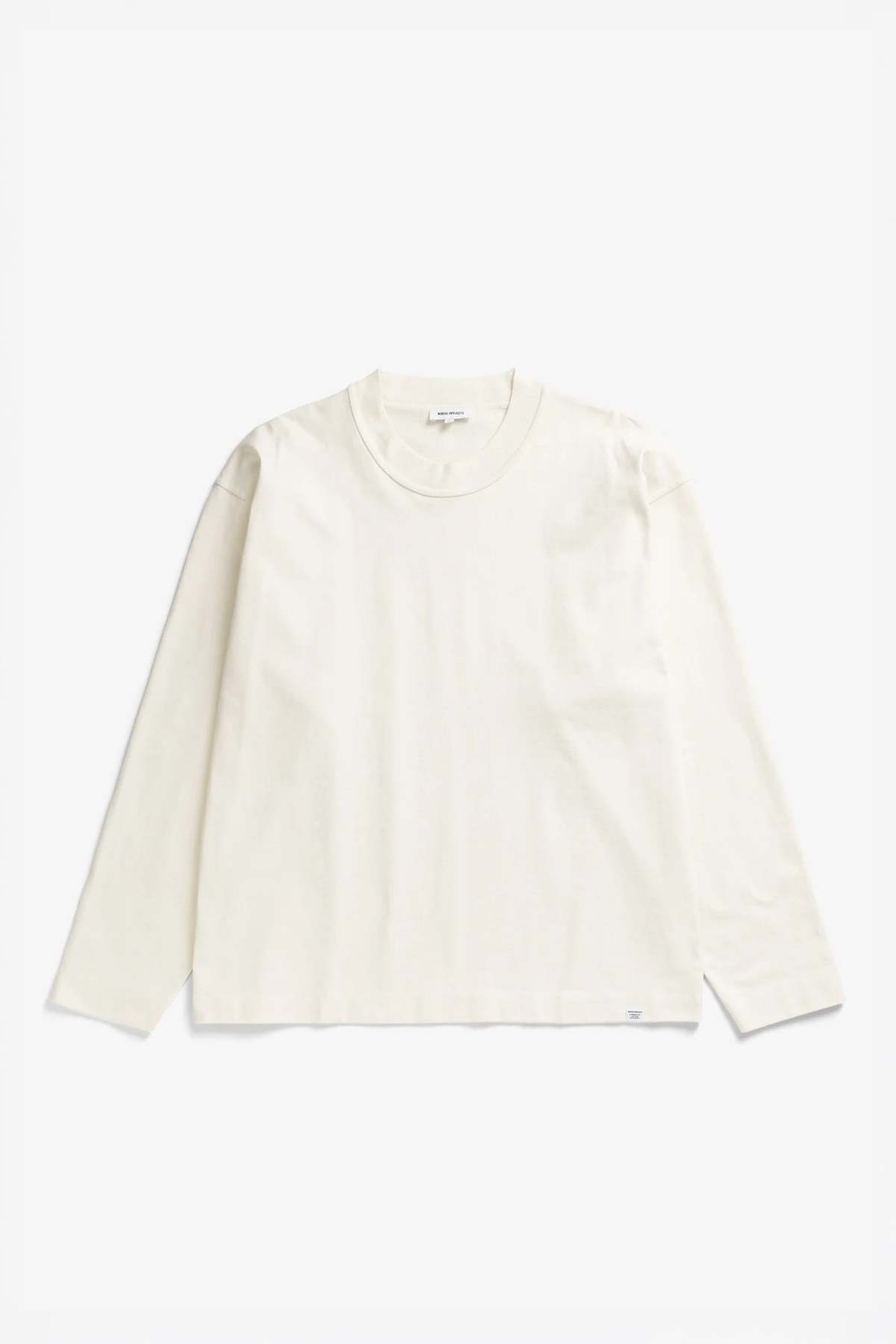 Norse Projects Isefjord Compact Cotton LS T-Shirt - Image 5 of 8