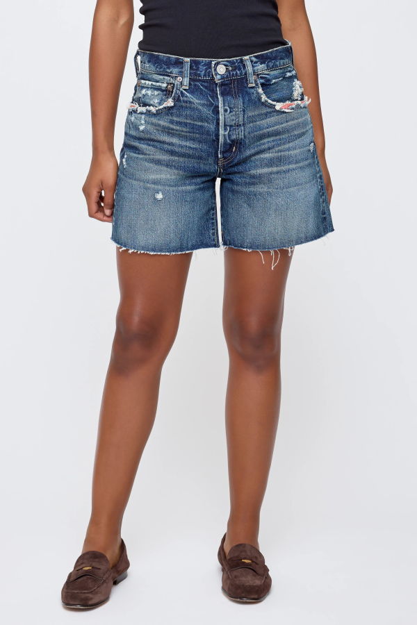 MOUSSY MV Albion Shorts - Dark Blue