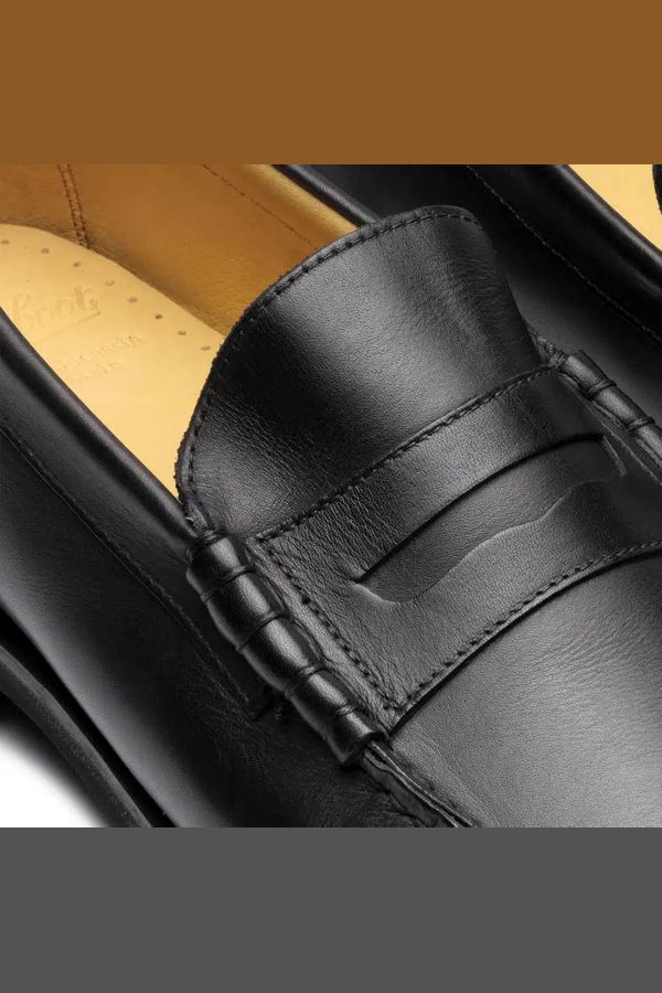 Paraboot Brighton / Air Lis Noir Loafers