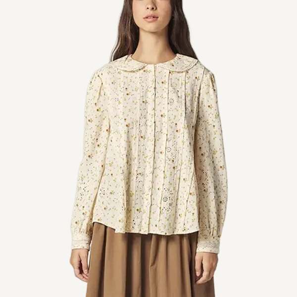 amente Peter Pan Shirt Top