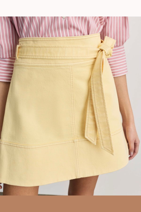 Tanya Taylor Courtney Skirt - Butter