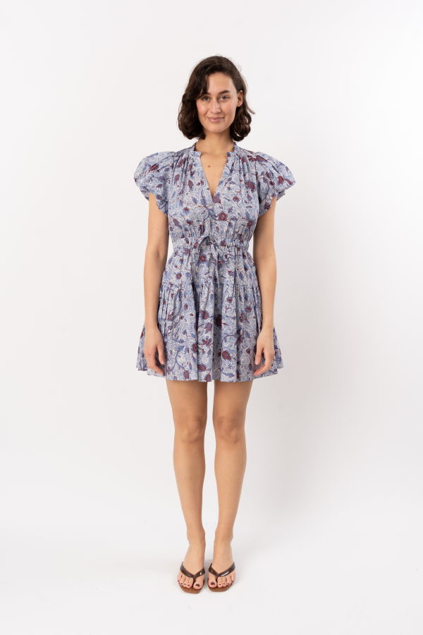 Ulla Johnson Izel Cotton Mini Dress - Gardenia