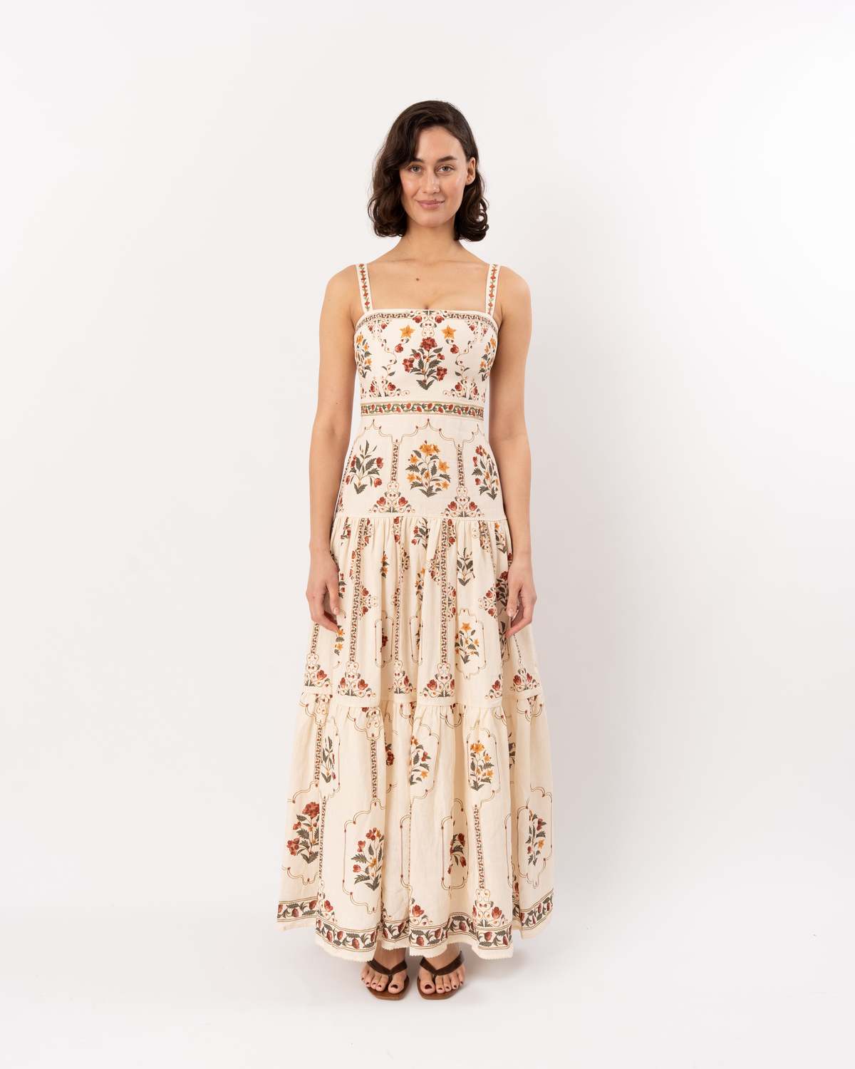 Agua By Agua Bendita Lima Maxi Andes Dress - Multi - Image 1 of 5