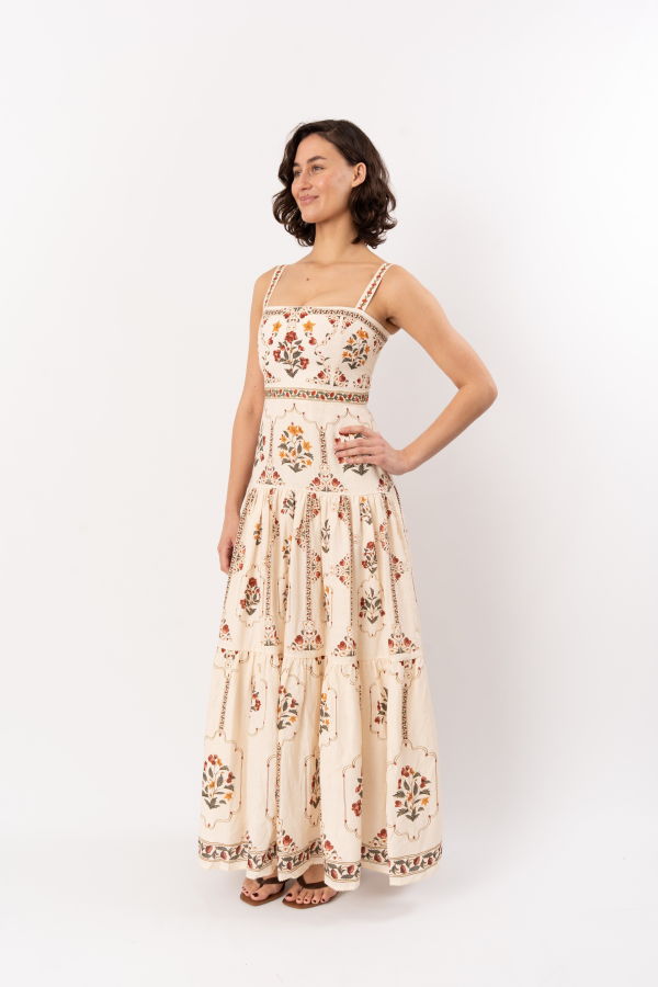 Agua By Agua Bendita Lima Maxi Andes Dress - Multi