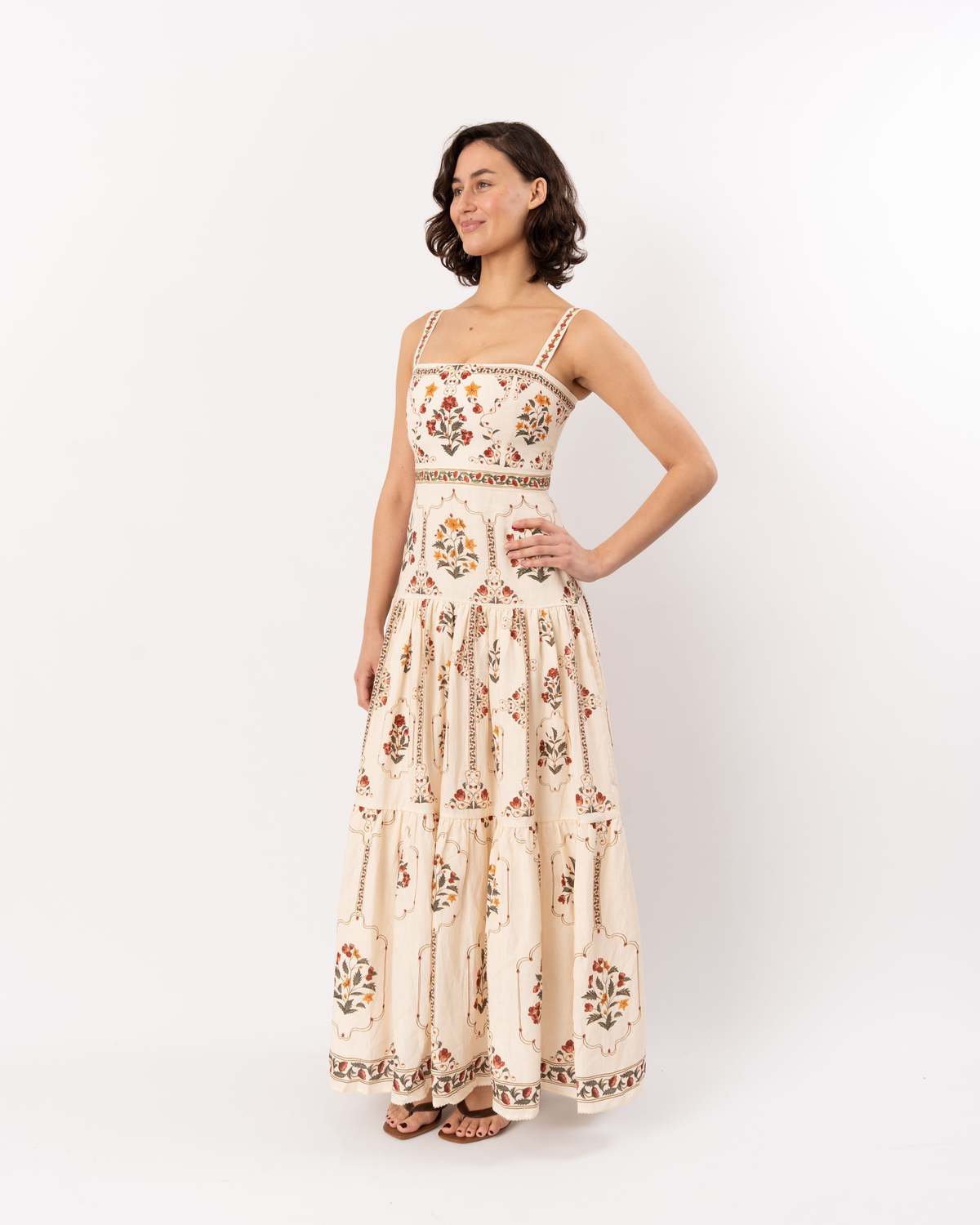 Agua By Agua Bendita Lima Maxi Andes Dress - Multi - Image 2 of 5
