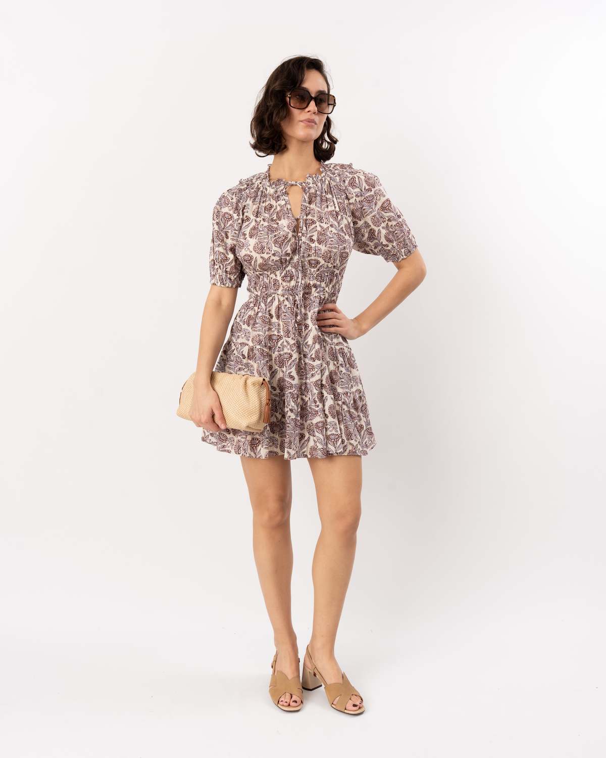 Ulla Johnson Sofia S/S Mini Dress - Meadow - Image 3 of 6