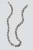 Vintage Twisted Sequin Chain Necklace - Sterling Silver - Thumbnail 2
