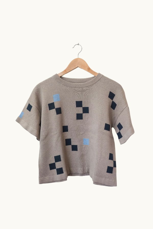 THE ENDERY Albers Short Sleeve Sweater