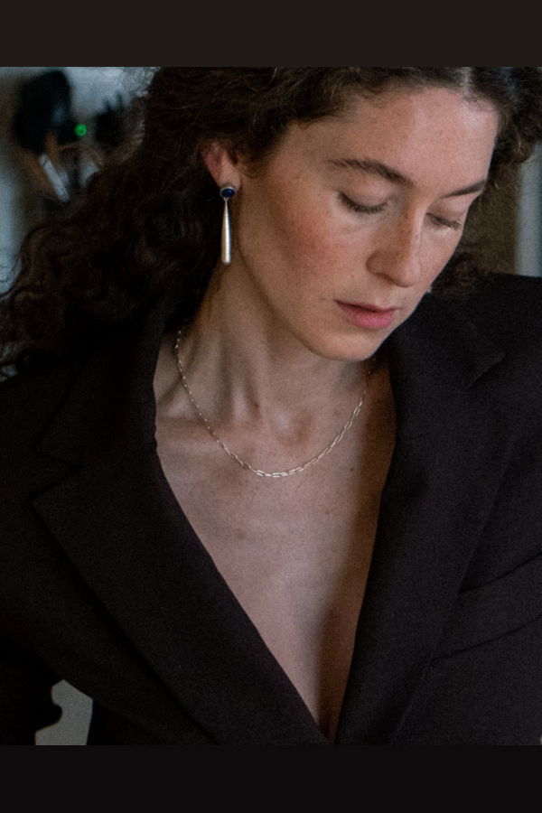 Delicate Paperclip Necklace