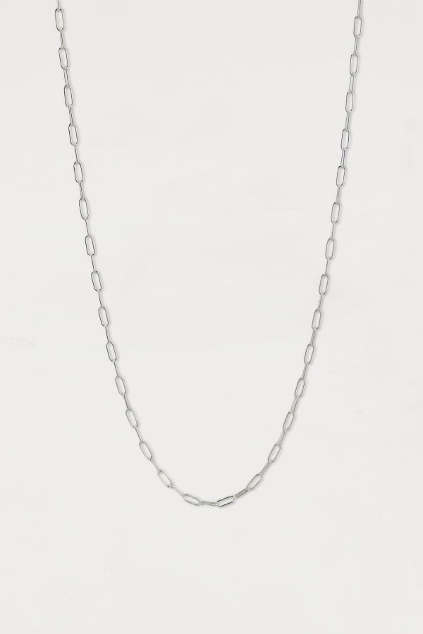 Delicate Paperclip Necklace