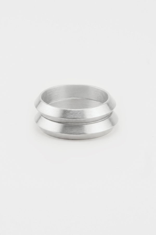 Saucer Double Stack Ring