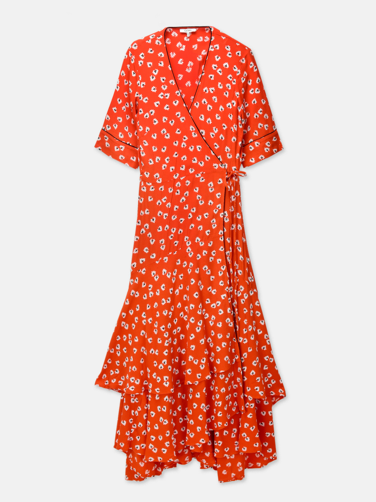近日削除します【GANNI】Printed Crepe SK Ganni Printed Crepe