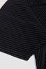 Issey Miyake Basics Polo Shirt - Black - Thumbnail 4
