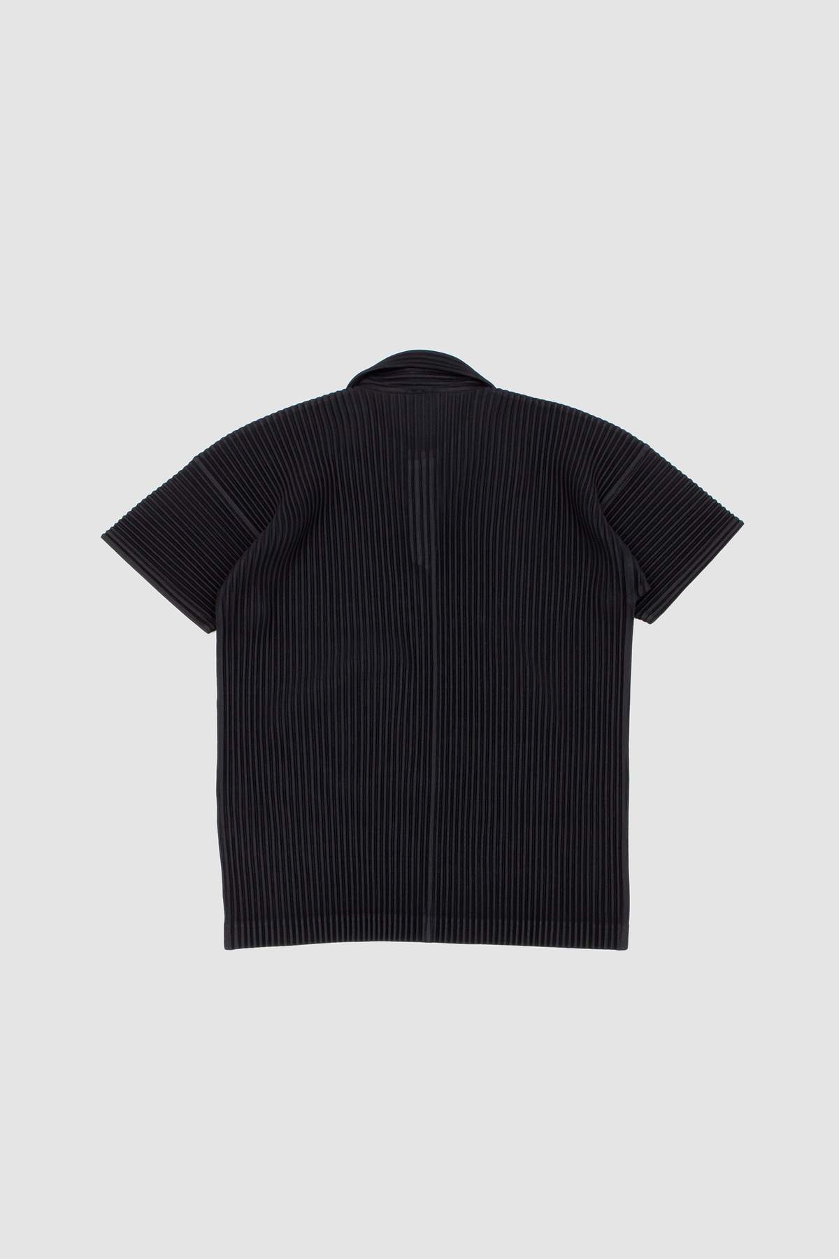 Issey Miyake Basics Polo Shirt - Black - Image 5 of 5