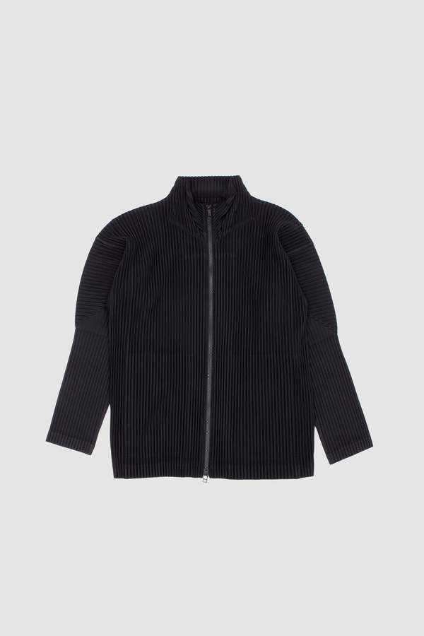 Issey Miyake Basics Zip-Up Shirt