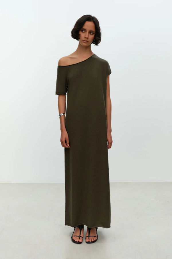 ELY ELY Liane Asymmetrical Knit Dress