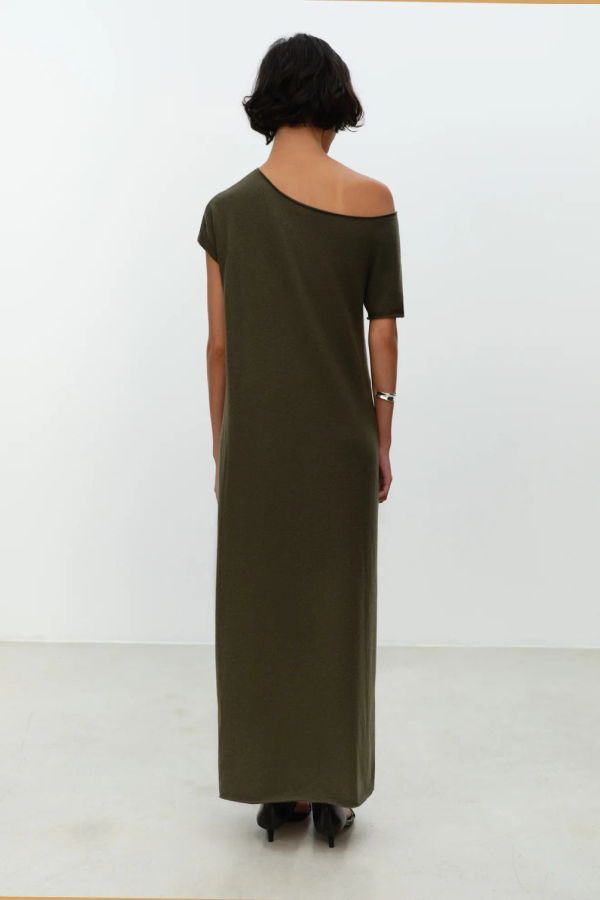 ELY ELY Liane Asymmetrical Knit Dress