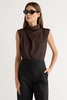 Modern Citizen Allegra Gathered-Neck Blouse - Thumbnail 1