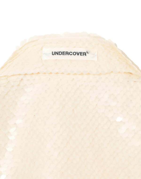 Undercover Sequin Collar Top