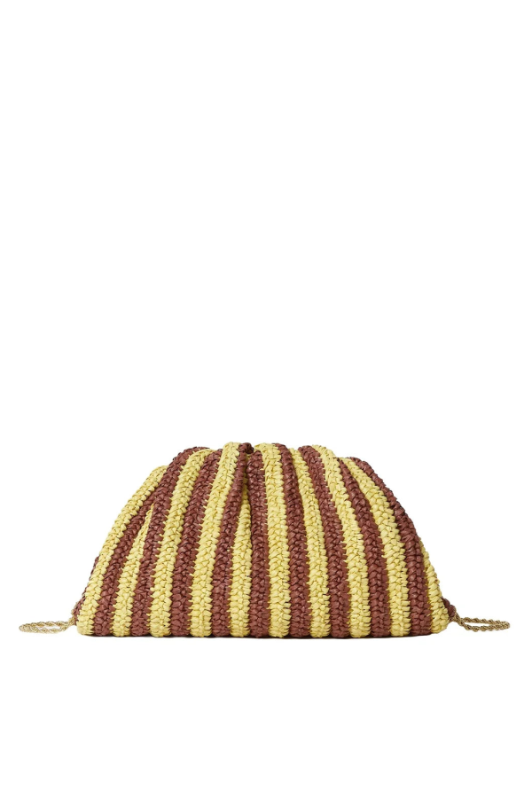 Loeffler Randall Bailey Crochet Dome Clutch