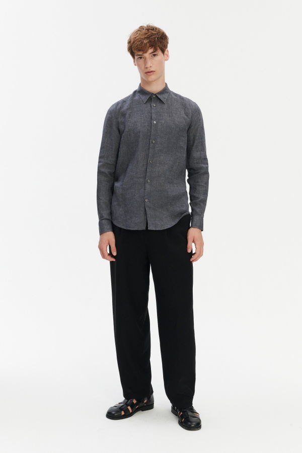 Delikatessen Feel Good Shirt in Pure Italian Linen