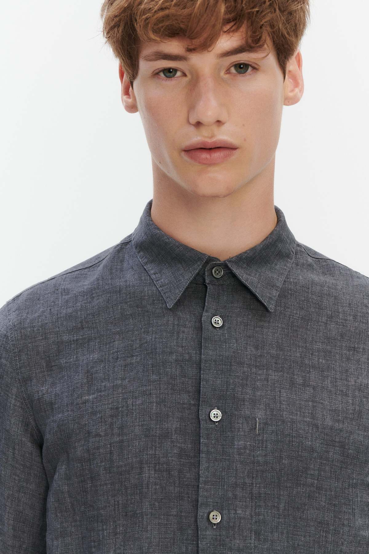 Delikatessen Feel Good Shirt in Pure Italian Linen - Image 2 of 8