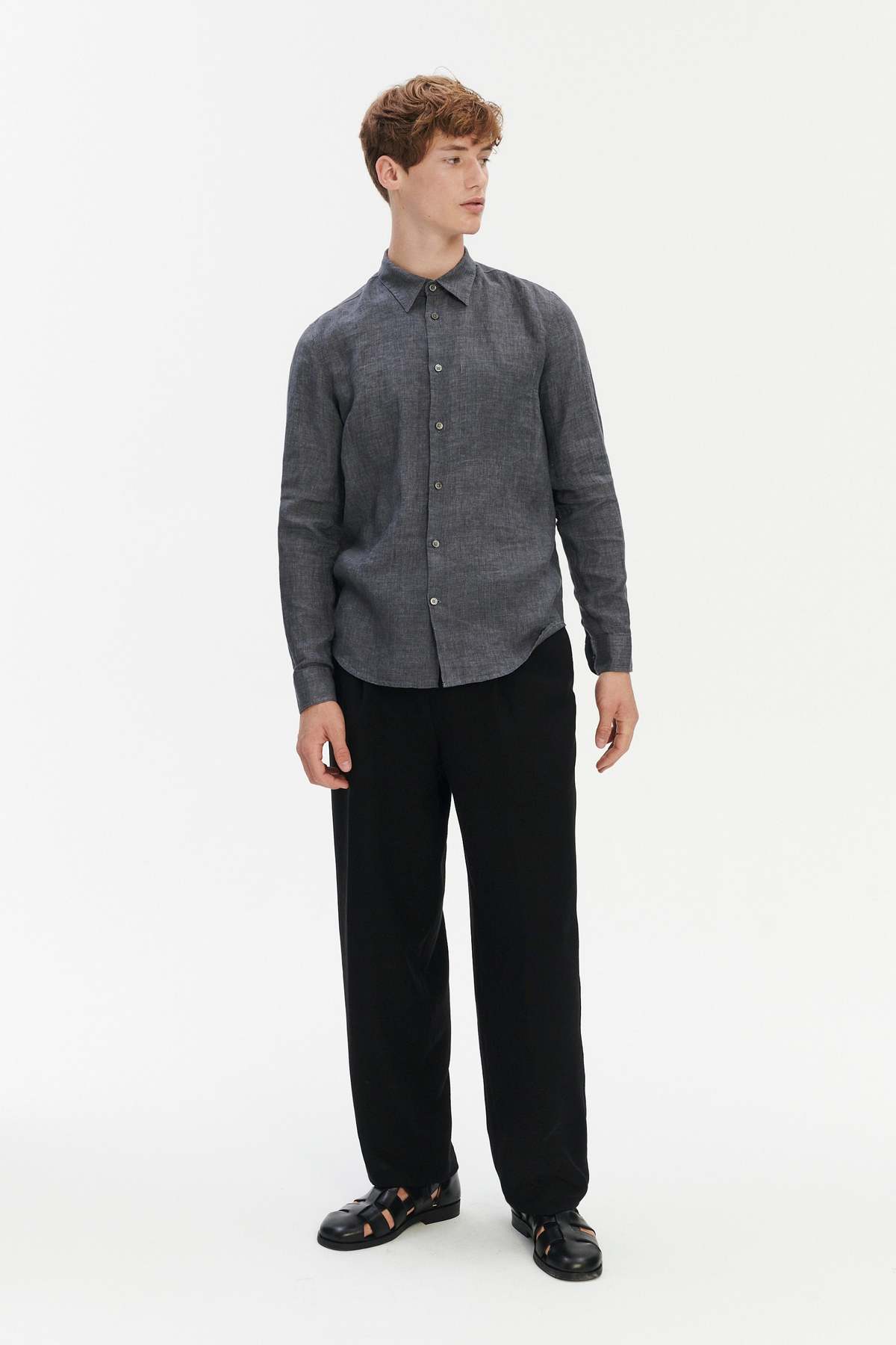 Delikatessen Feel Good Shirt in Pure Italian Linen - Image 3 of 8