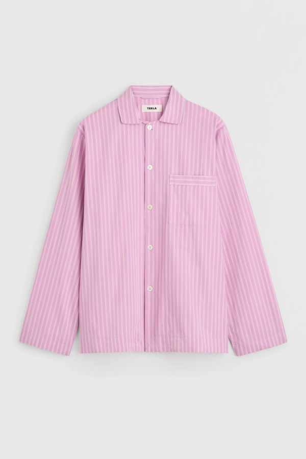 TEKLA Poplin Long Sleeved Shirt