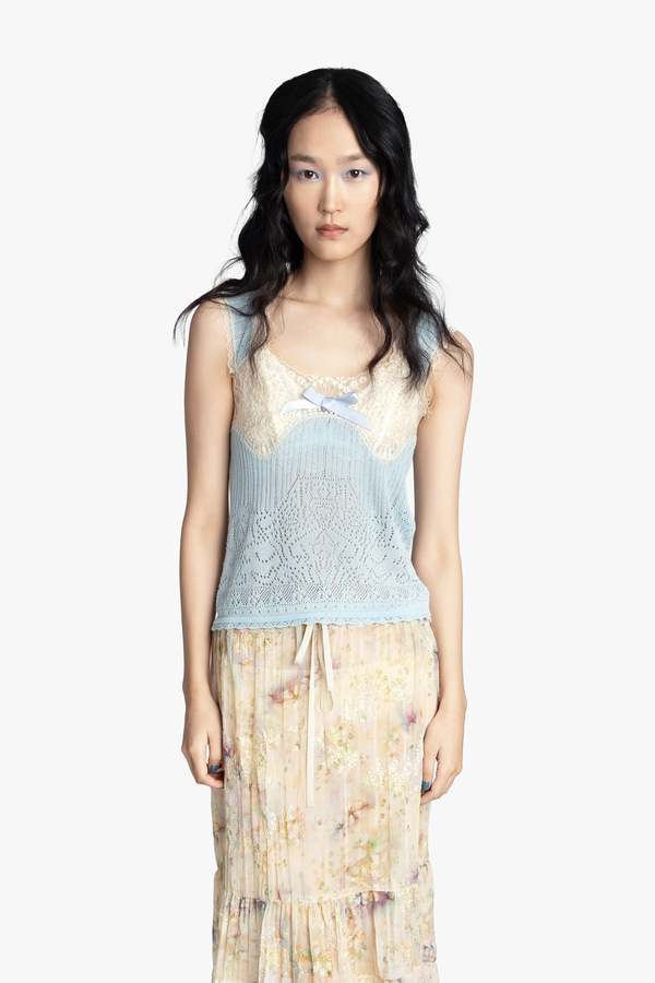 Anna Sui Lingerie Lace Knit Camisole Anna Sui Lingerie Lace Knit Camisole