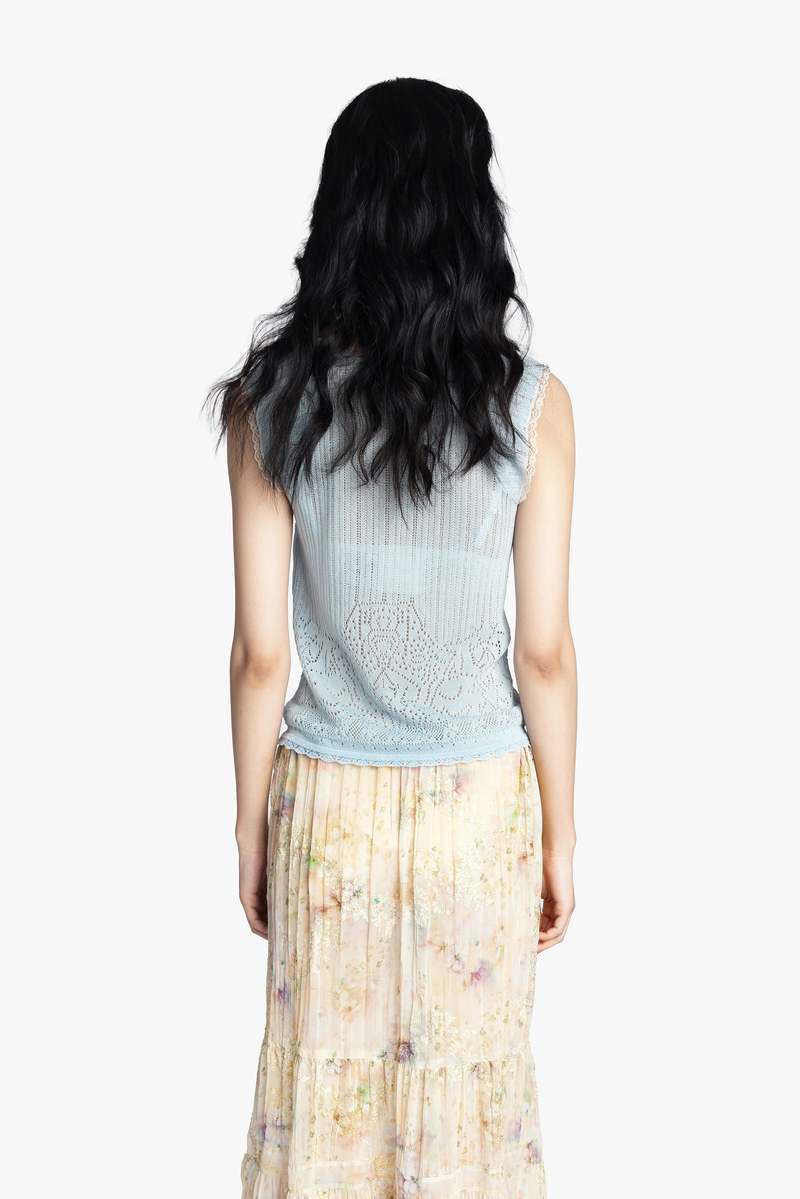 Anna Sui Lingerie Lace Knit Camisole