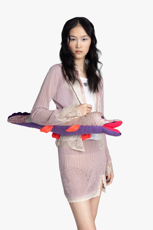 Anna Sui Lingerie Lace Knits Cardigan