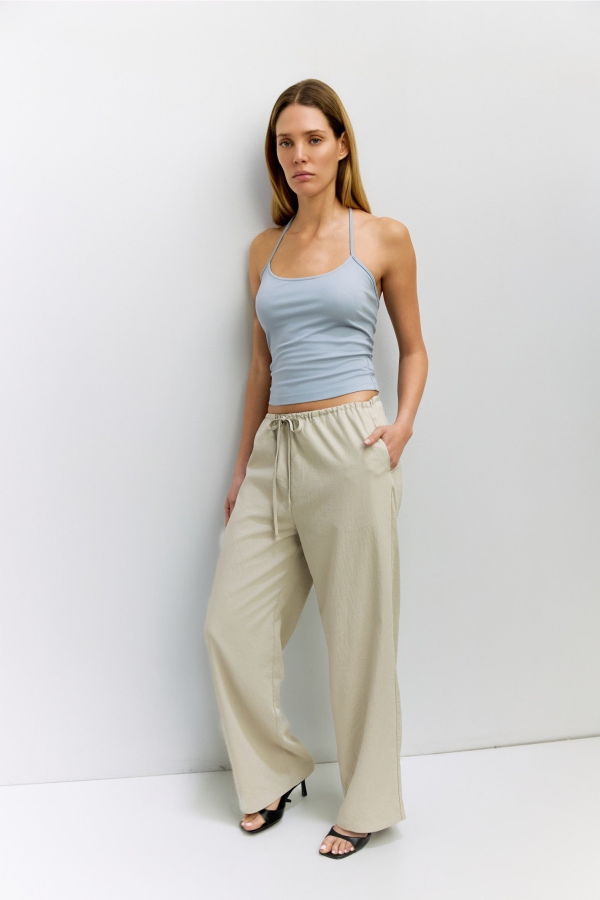 Mod Ref Crystal Halter Top