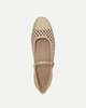 Veronica Beard Ellie Raffia Mary-Jane Flat - Natural Raffia - Thumbnail 3
