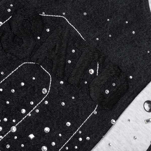 Satoshi Nakamsoto Shattered Glass Knapp Ranch Hoodie - Black/Grey