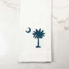 Arte Italica Palmetto Linen Towel - Royal Blue - Thumbnail 1