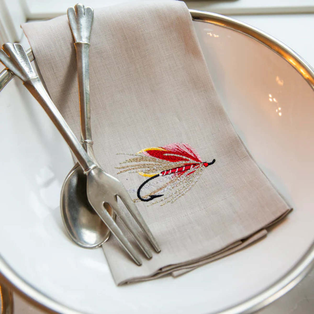 Arte Italica Soft Flax Fly Fishing Hook Towel - Image 1 of 1