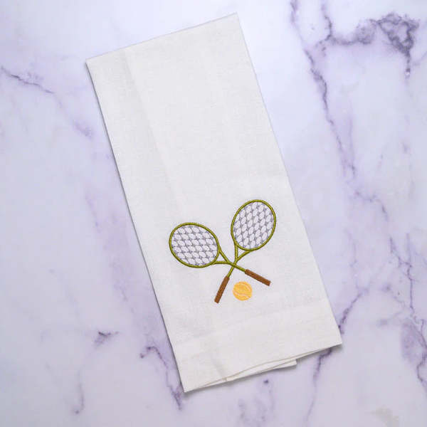 Arte Italica White Tennis Towel