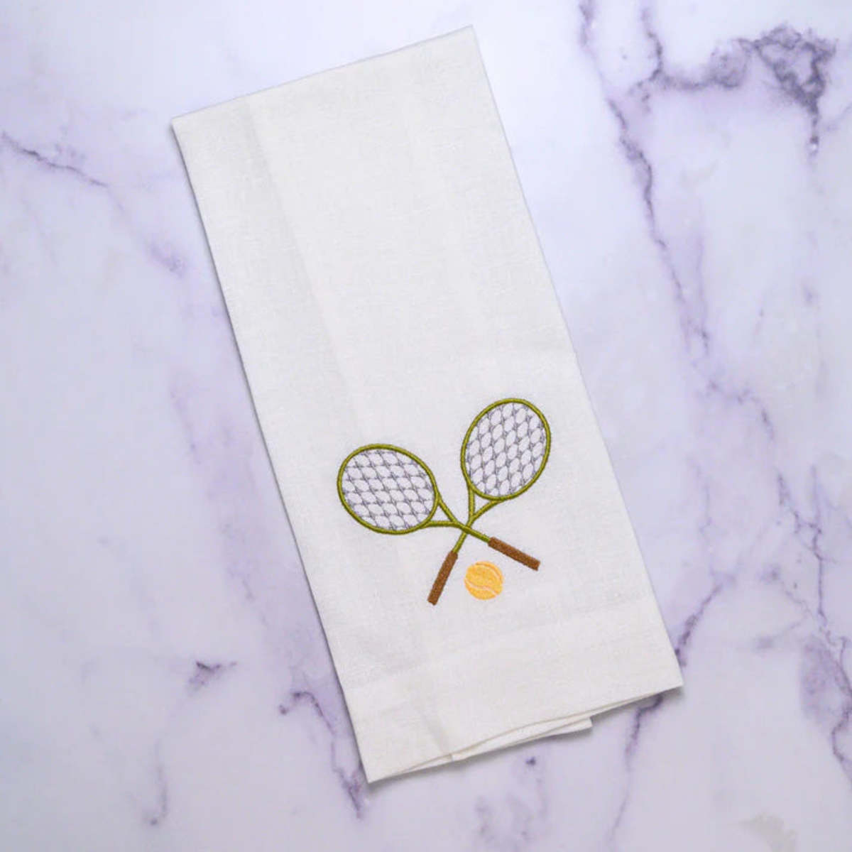 Arte Italica White Tennis Towel - Image 1 of 1