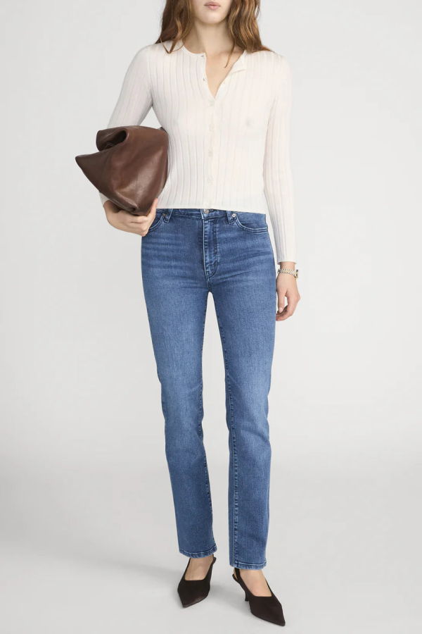 Frame Le Sleek Straight Jeans - Ease