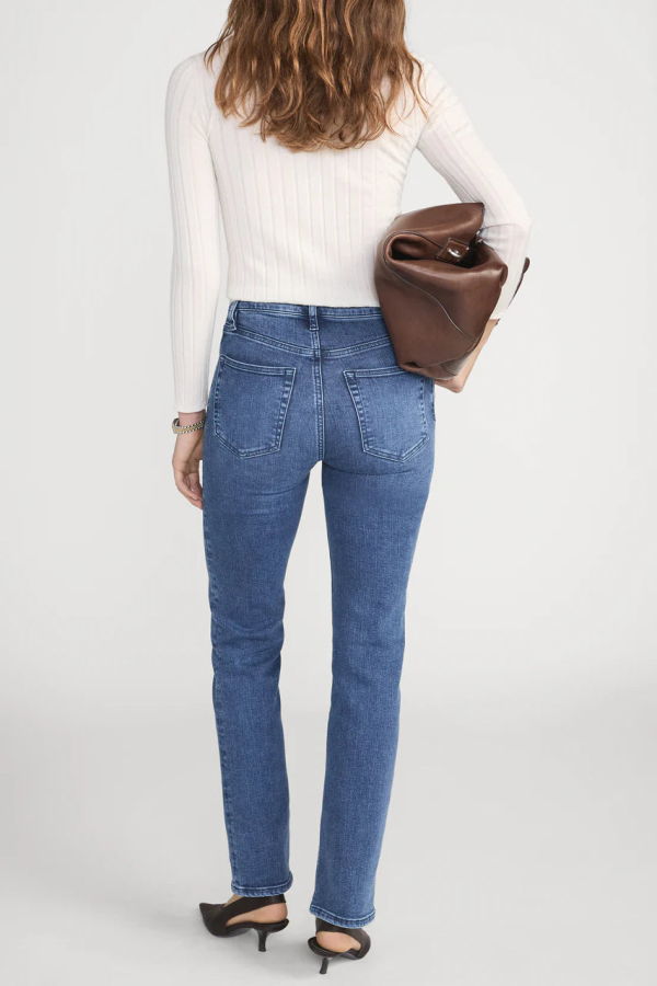 Frame Le Sleek Straight Jeans - Ease