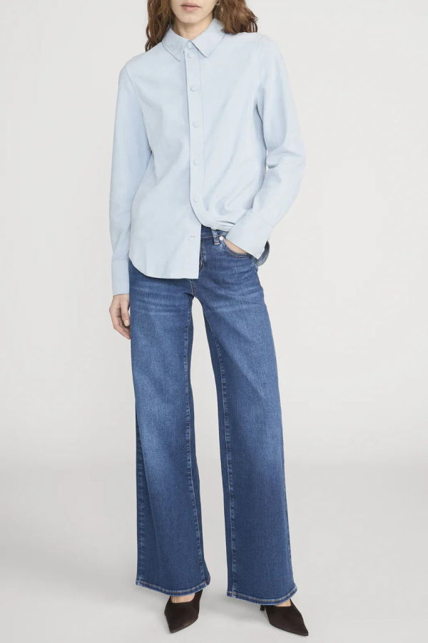 Frame Low Rise Le Slim Palazzo Jeans - Femma