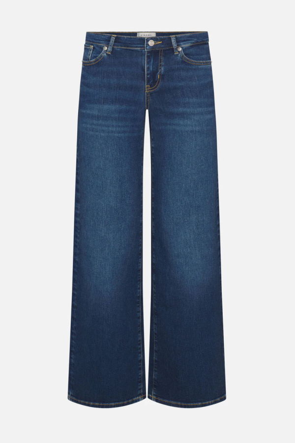 Frame Low Rise Le Slim Palazzo Jeans - Femma