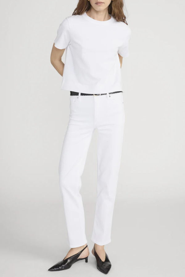 Frame The Boxy Tee - White